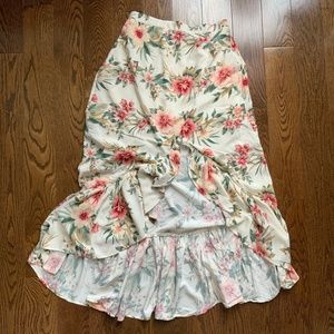 AMERICAN EAGLE Tropical Floral Skirt. Matching Top Available. Size M.